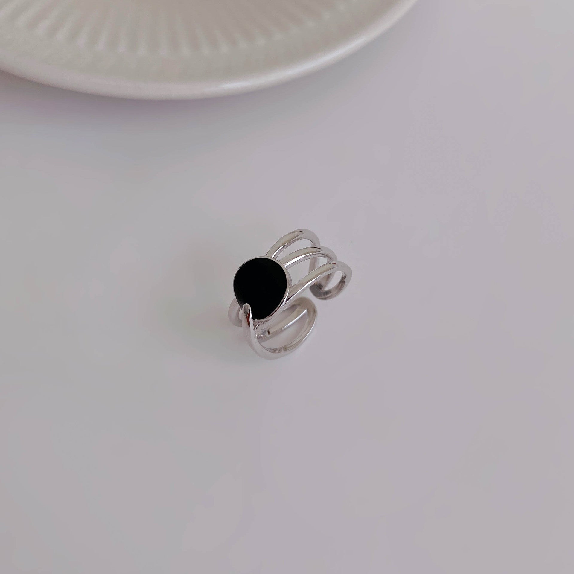 Wholesale Vintage Moonstone Pearl Copper Rings